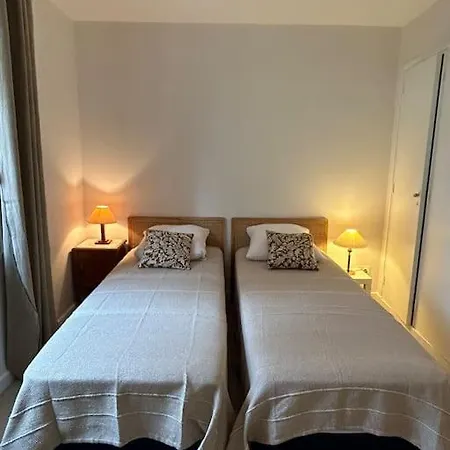 T3 Climatise Avec Jardin Proche Et شقة كافالير سور مير