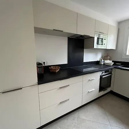 T3 Climatise Avec Jardin Proche Et