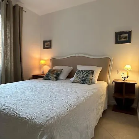 T3 Climatise Avec Jardin Proche Et كافالير سور مير